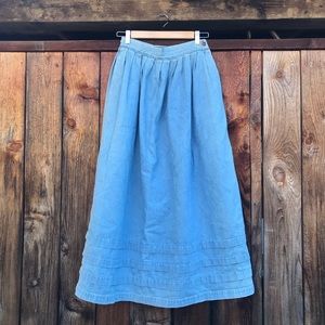 Vintage Ralph Lauren High Waist Maxi Skirt {6}